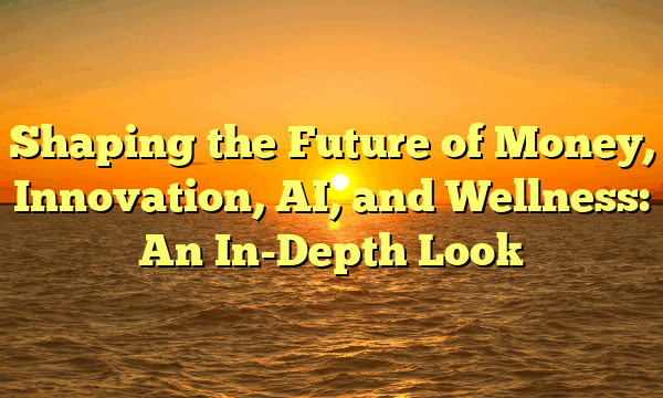 Shaping the Future of Money, Innovation, AI, and Wellness: An In-Depth Look