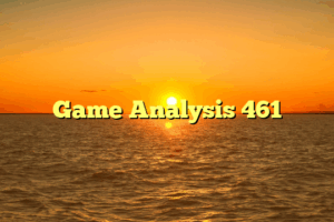 Game Analysis 461
