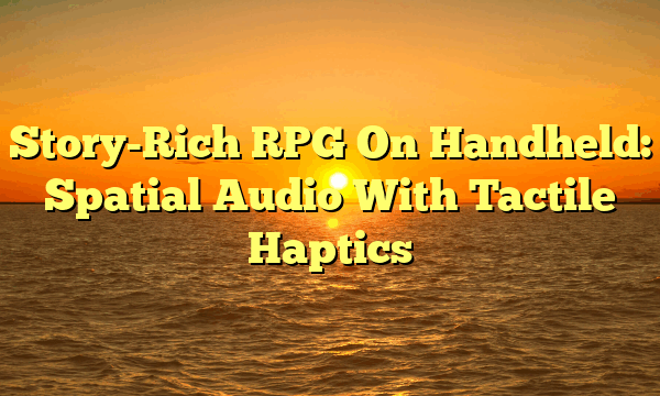Story-Rich RPG On Handheld: Spatial Audio With Tactile Haptics