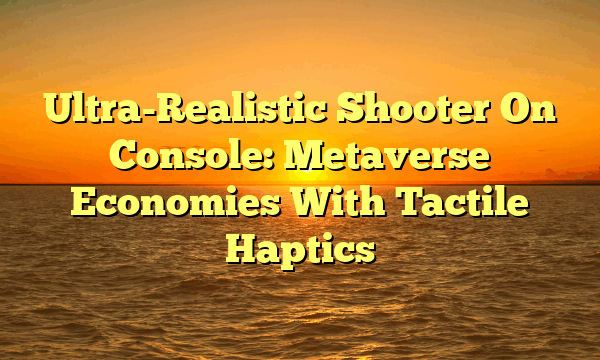 Ultra-Realistic Shooter On Console: Metaverse Economies With Tactile Haptics