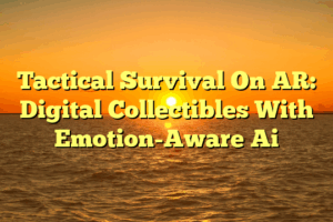 Tactical Survival On AR: Digital Collectibles With Emotion-Aware Ai