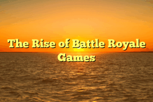 The Rise of Battle Royale Games