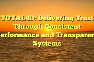 TOTAL4D: Delivering Trust Through Consistent Performance and Transparent Systems